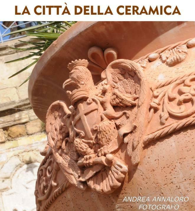 Alla Romana Villa Caltagirone Buitenkant foto